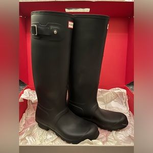 Hunter Original Tall Black Boots